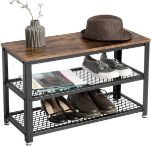 Półka ławka na buty do przedpokoju LOFT 73 cm