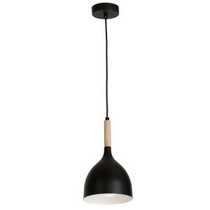 Lampa wisząca industrialna Noak Wood