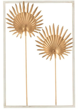 Ozdoba ścienna Aster Gold 30x45 cm