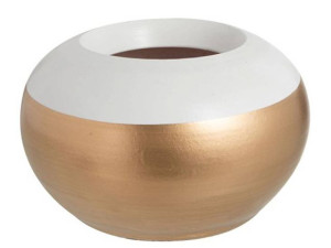 Doniczka ceramiczna Border White 16 cm