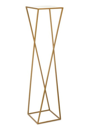 Kwietnik nowoczesny złotym stojący 100cm