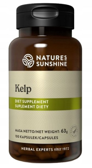 Nature's Sunshine KELP NSP Jod Tarczyca 100kaps