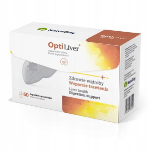 NaturDay OptiLiver 60kapsułek zdrowa wątroba