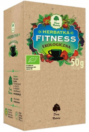 Dary Natury Herbatka Ziołowa Fitness 25szt