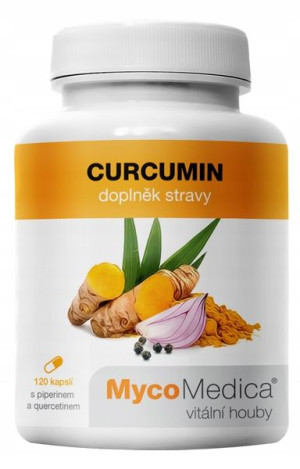 MycoMedica Curcumin 120kaps Kurkumina Piperyna