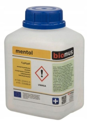 Biomus Mentol Krystaliczny 50g czysty do Sauny