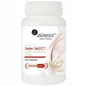Aliness Selen Select 100 tabs L-SELENOMETIONINA