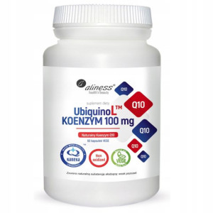 ALINESS Koenzym Q10 UbiquinoL UbichinoL KANEKA 100