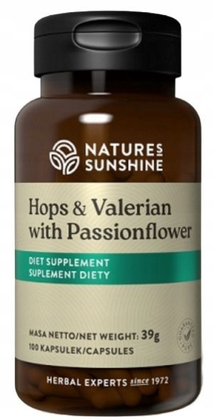 Nature's Sunshine Hops & Valerian NSP Stres Sen