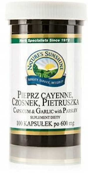 Nature's Sunshine Pieprz Czosnek Pietruszka NSP