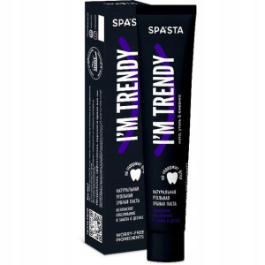 SPASTA Pasta do zębów I'm Trendy bez Fluoru 90ml