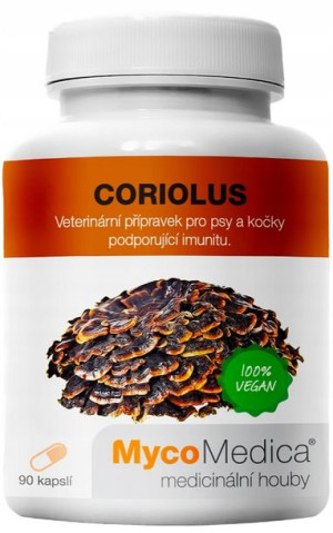 MycoMedica Coriolus Wrośniak Różnobarwny Kapsułki