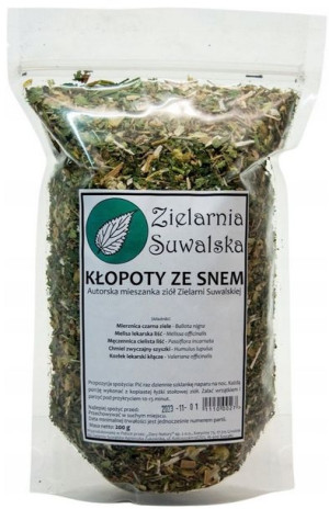 Zielarnia Suwalska Kłopoty ze Snem Zioła 200g