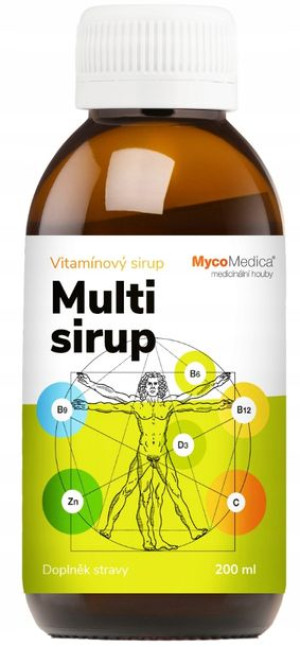 MycoMedica Multi Syrop Witaminy Minerały 200ml