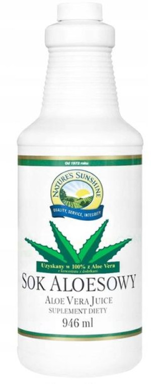 Nature's Sunshine Aloes 946ml Sok z Aloesu NSP