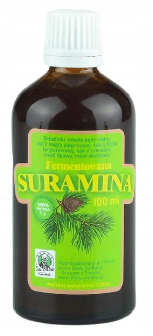 SaiBaba Fermentowana Suramina z Igieł Sosny 100ml