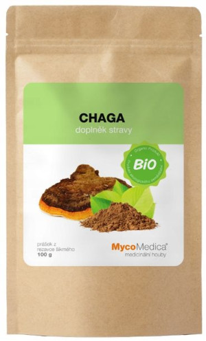 MycoMedica Chaga Czaga 100g Żołądek Jelita Proszek