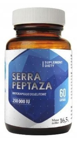 Hepatica Serrapeptaza 25 000 Iu Enzym 60kaps