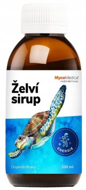 MycoMedica Syrop Żółwi 200ml Umysł i Koncentracja