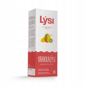 LYSI Islandzki Tran w Płynie dla Dzieci Smak Mango