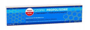 Naturalne czopki propolisowe z kwasem hialuronowym