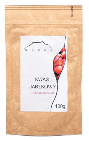 Nanga Kwas Jabłkowy Proszek 100g