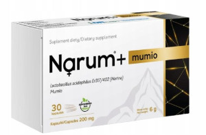 Narum Narine Mumio Probiotyk jelita 200mg 30kaps
