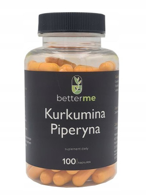 Kurkumina 95% i piperyna curcumin kurkuma 100 kaps