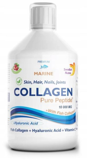 Swedish Nutra Kolagen rybi w płynie 10 000mg 500ml