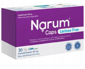 Narine Narimax Lactose Free Narum Probiotyk 30kaps