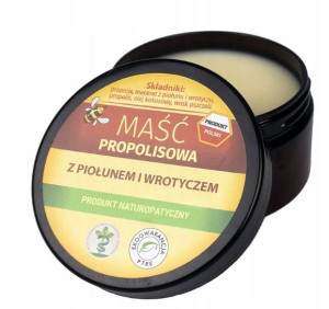 Maść Propolisowa na Hemoroidy Piołun Wrotycz 100ml