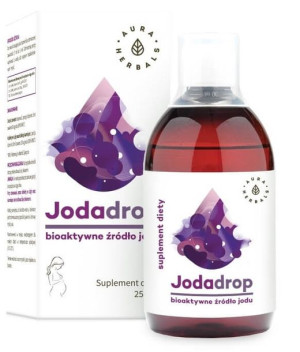 Aura Herbals Jodadrop Bioaktywne źródło Jodu 250ml