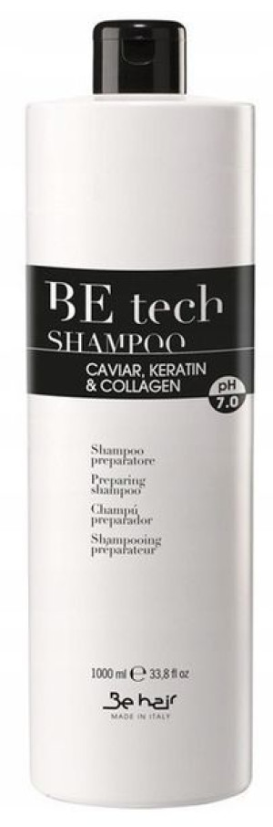 BE TECH Szampon do Włosów Przygotowujący 1000ml