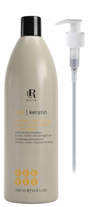 RR Line Keratin Star Szampon do Włosów Keratyna 1L