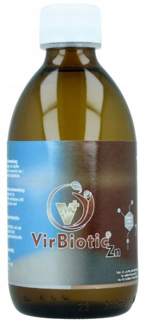Virbiotic Zn Srebro Koloidalne 300ml Miedź Cynk