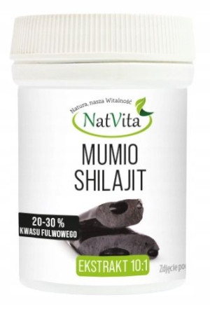 Natvita MUMIO Shilajit Ekstrakt 20-30% Proszek 10g