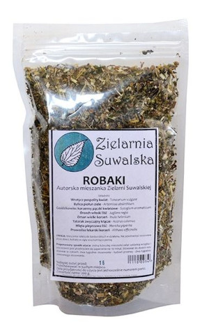 Zielarnia Suwalska Robaki 200g Mieszanka Cięta