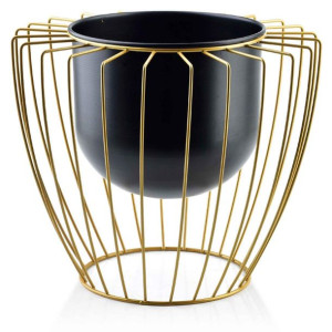 Osłonka Swen Black and Gold 30 cm