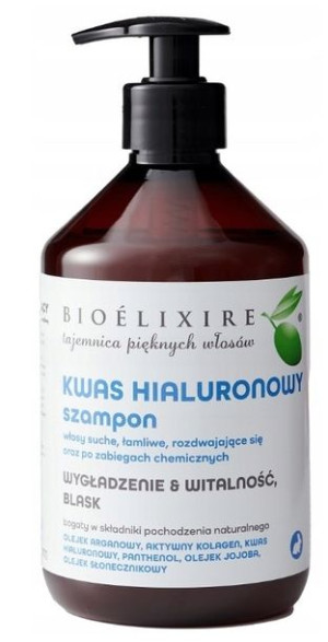 BIOELIXIRE Kwas Hialuronowy Szampon do Włosów