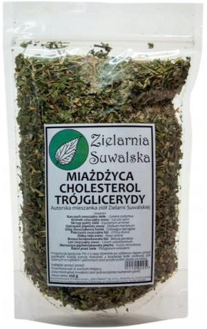 Zioła Miażdżyca cholesterol i trójglicerydy 250g