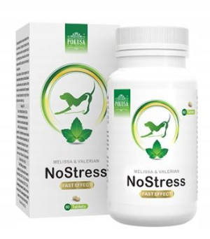 POKUSA NoStress Tabletki Uspokajające dla Psów 60