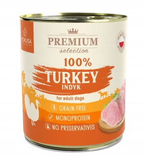 Pokusa Premium Selection Karma Mokra 6x 850g Indyk