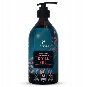 Holista Krill Oil Olej z Kryla dla Psa Kota 400ml