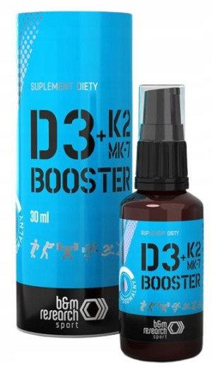 B&M Witamina D3 K2MK7 Booster 30ml Liposomalna