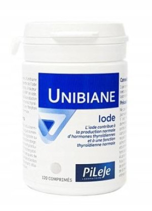 PiLeJe UNIBIANE Iode Jod Naturalny z Alg 120tabl