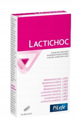 PiLeJe LACTICHOC Probiotyk na Jelita 20kapsułek