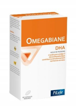 PiLeJe OMEGABIANE DHA Kwasy Omega 3 EPA 80kaps