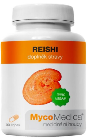 MycoMedica Reishi Ganoderma Lakownica Żółtawa 90ka