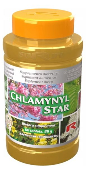 StarLife CHLAMYNYL Star Wirusy Przeziębienie 60szt