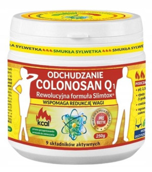 Asepta Colonosan Q1 Odchudzanie Detox Błonnik 250g